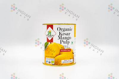 Organic Kesar Mango Pulp