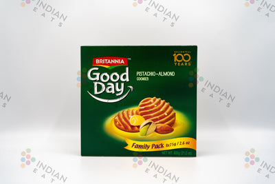 Britannia GoodDay Pistachio & Almond Family Pack (8 Packets)