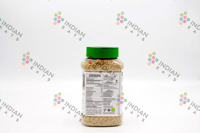 24 Mantra Organic White Sesamee Seed in Jar