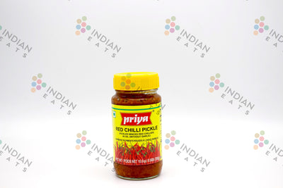 Priya Red Chilli Pickle No Garlic