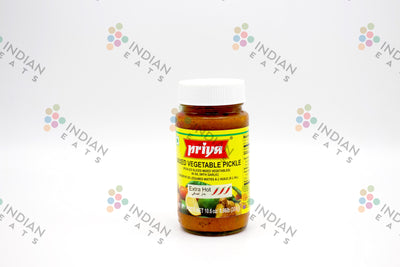 Priya Mixed Vegetable Pickle Extra Hot