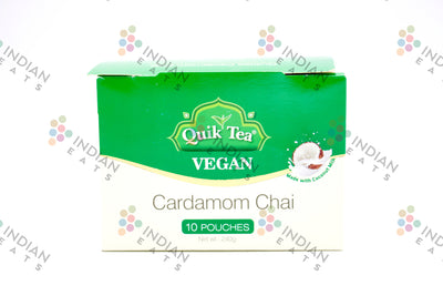 Quik Tea Vegan Cardamom Chai 10 pouches